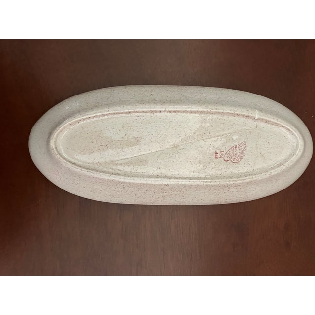 1950s Red Wing Futura Golden Viking Divided Tray – Decorative A rare opportunity to acquire a visually stunning piece from...