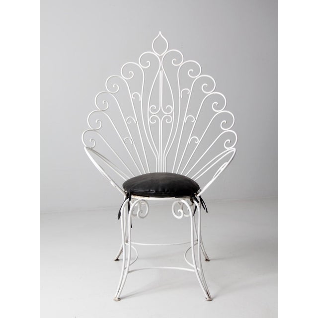 Vintage Metal Peacock Chair Chairish