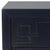 Three Drawer Greek Key Nightstand in Navy For Sale - Image 9 of 11
