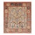 Rug & Kilim's Classic Oriental Square “Tree of Life” Rug in Beige and Rust For Sale