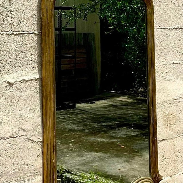 Late 20th Century Vintage Temple Gilt Mirror For Sale - Image 10 of 12