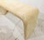 Postmodern Mid 20th Century karl Springer Style Angular Waterfall Plastered Console For Sale - Image 3 of 7