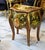 French Rococo Hand-Painted Accent Chest With Gold Leaf Details & Romantic Landscape Artwork For Sale - Image 4 of 4