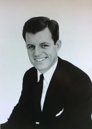 Original Ted Kennedy Photograph by Jacques Lowe Stamped