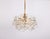Gold Chandelier in Brass and Crystal Glass from Kinkeldey, Germany, 1970s For Sale - Image 8 of 11