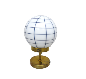 Art Deco Brass Table Lamp, Austria, 1920s
