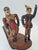 Wooden Folk Moving Toy Dancing Couple in Polychrome, 1900 For Sale - Image 9 of 15