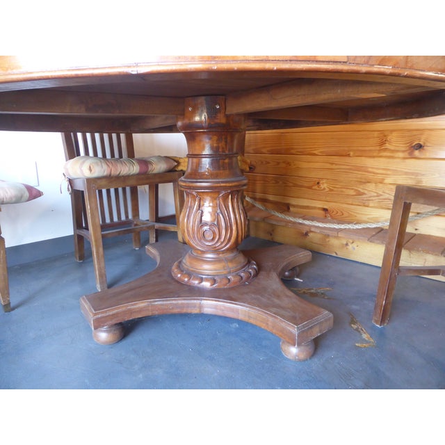 1990s Vintage Outdoor/Indoor Teak Table and 5 Chairs by Chic Teak For Sale - Image 5 of 10