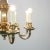 Gold and Metal 8-Light Chandelier, 1970s For Sale - Image 6 of 13