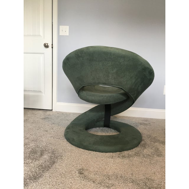 Late 20th Century Spiral Ribbon Club Chair From Jaymar Lois Durot Style Chairish