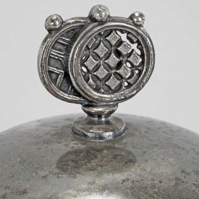 Victorian Silverplate Butter Dish Hamilton MFG Circa 1880 For Sale - Image 14 of 18