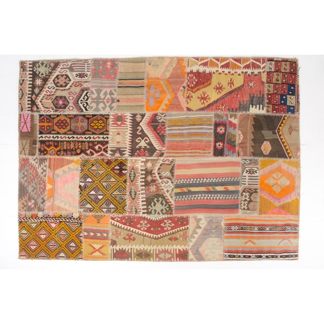 Oushak Vintage Anatolian Rug For Sale - Image 4 of 11