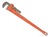 Vintage Ridgid 48 Heavy Duty Straight Plumbers Pipe Wrench 48" Red Cast Iron For Sale