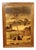 Antique Wood Marquetry Panel with Exotic Scene For Sale