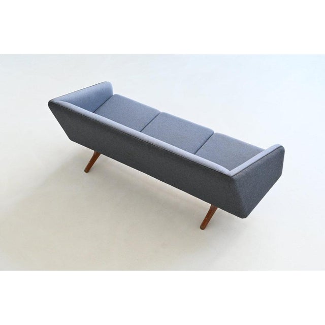 Model Ml-90 3-Seater Sofa by Illum Wikkelso for Laursen, Denmark, 1960s For Sale - Image 15 of 17
