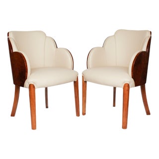 Vintage Cloud Chairs, 1930s, Set of 2 For Sale