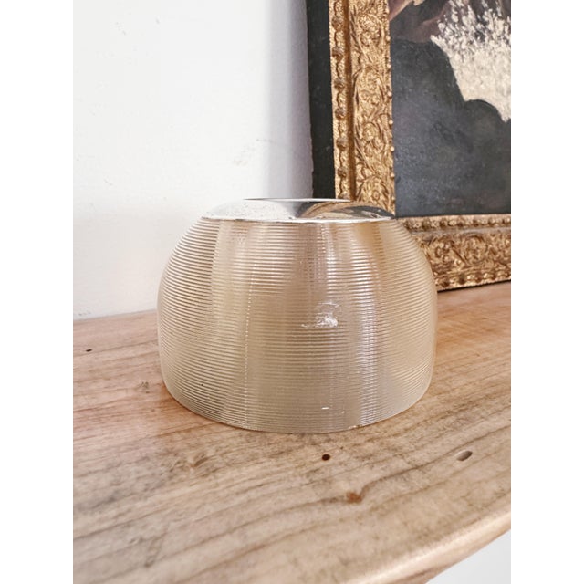 1899 Sterling Silver and Glass Match Striker For Sale - Image 4 of 6