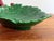 Late 20th Century Italian Strawberry Majolica Leaf Bowl For Sale - Image 4 of 6