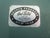 Vintage Hand Tole Painted Floral Scalloped Metal Tray Green Nashco 1960's For Sale - Image 4 of 5