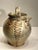 Ceramic Vintage Hand Glazed French Olive Oil Pitcher For Sale - Image 7 of 8