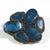 Line Vautrin Line Vautrin Blue Mirrors and Black Talosel Brooch For Sale - Image 4 of 8