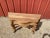 Mid 20th Century Hand Carved Wood Console Table For Sale - Image 4 of 12