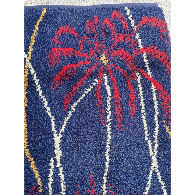 Small Vintage Swedish Rug, 1960s For Sale - Image 14 of 18