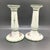 Vintage MCM Hand Painted Taper Candle Holders- Set of 2 For Sale - Image 4 of 7