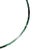 Modern Birthstone May Emerald Ombre Gold Bead Necklace For Sale - Image 3 of 7