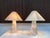 Vintage Glass Art Table Lamps by Peill & Putzler, Germany, 1970s, Set of 2 For Sale - Image 12 of 18