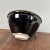 Black Japanese Chawan Matcha Tea Bowl by Teiichi Oketani for Kyoware, 1970s For Sale - Image 8 of 9