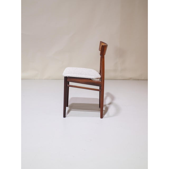 1960s Model 39 Dining Chairs in Rosewood attributed to Henry Rosengren Hansen for Brande Møbelindustri, Denmark, 1960s, Set of 6 For Sale - Image 5 of 18