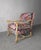 Minton-Spidell 1980s Large Scale Rustic Mediterranean Style Tapestry Lounge Chair For Sale - Image 4 of 11