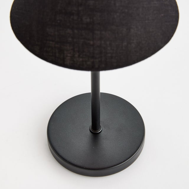 2020s Alluna Cordless Led Lamp 10" - Black For Sale - Image 5 of 7