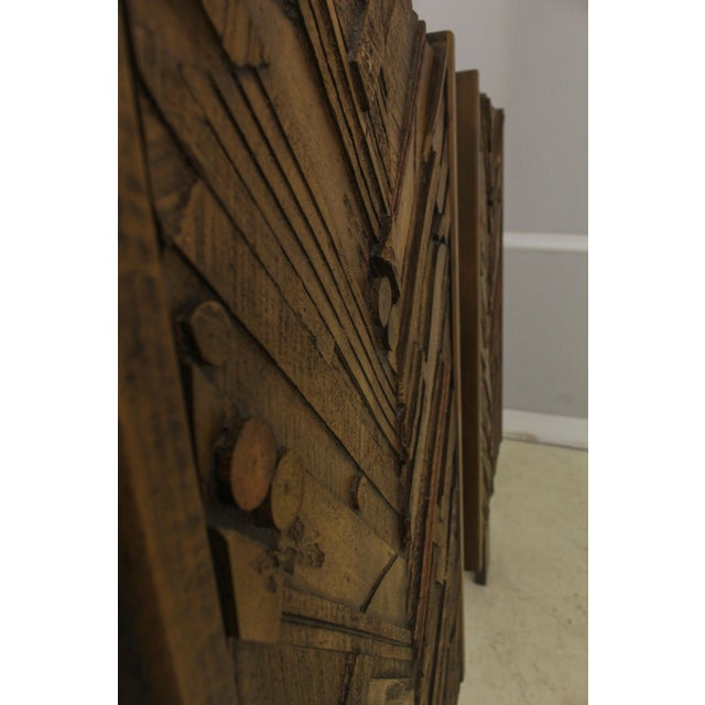 Age: Approx: 50 Years Old Details: Mid Century Modern Design Paul Evans Design Ready To Attach To Your Existing Bedframe...