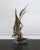 Contemporary Sculpture - Creation - John Richard, Horchow - Antiqued Brass and Bronze Finish 98x48x25 For Sale - Image 3 of 3
