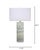 Summit Table Lamp, Pale Blue Lacquer This thoughtfully designed table lamp unifies natural elements in its handmade base....