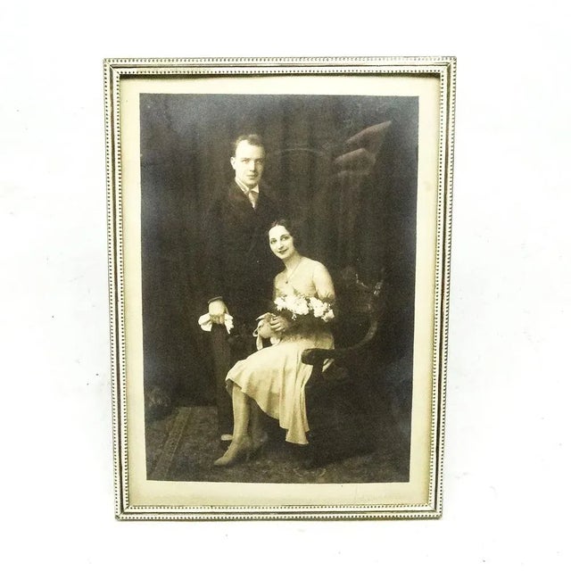 1950s Art Deco Frame, Belgium, 1950s For Sale - Image 5 of 8