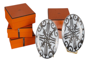 Plates from Hermès, 2010s, Set of 12