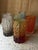 Mid-Century Modern Italian Textured Bark Glasses in the style of Geoffrey Baxter, 1960s, Set of 6 For Sale - Image 3 of 18