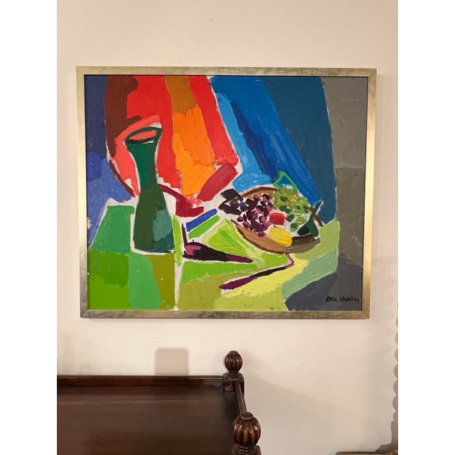 Love everything about this abstract still life by Ellis Hopkins.