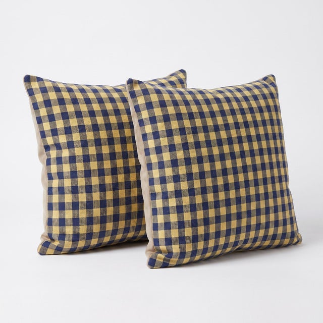 Mid-Century Modern Turkish Kilim Pillow Cover 15'' X 16'' - Set of Two For Sale - Image 3 of 4