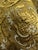 Embroidered Style Very Rare, Gold, Rich, Classy, Luxurious Fabric, Great for Upholstery, Drape and Bed Spread For Sale In Boston - Image 6 of 6