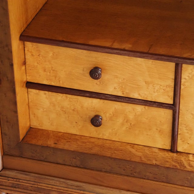 Antique Louis Philippe Biedermeier Secretary For Sale - Image 10 of 18