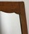 Antique French Mirror with Oak Frame For Sale - Image 4 of 10