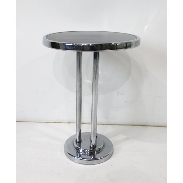 Wolfgang Hoffman Art Deco Side Cigarette Table for Howell Co. For Sale - Image 9 of 9