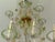 Green and Gold Murano Glass Chandelier, 1990s For Sale - Image 7 of 14