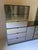 1980s Ello Gunmetal Stainless & Smoked Mirror Cabinet Set, Attributed For Sale - Image 15 of 15
