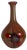 Murano Millefiori Floral Medallion Filigrana Art Glass Vase For Sale - Image 9 of 18