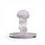 Early 20th Century Early 20th Century René Lalique Deux Figurines Menu Holder For Sale - Image 5 of 8
